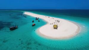 Zanzibar Day Tours 3 Safari Blue Zanzibar full day tour with traditional dhow sailing snorkeling and sandbank at Menai Bay