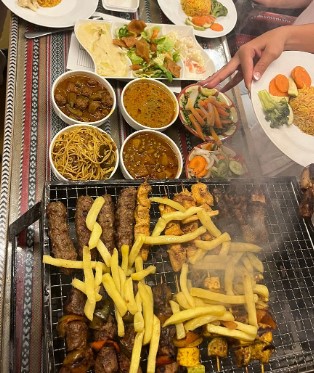 dubai desert bbq dinner