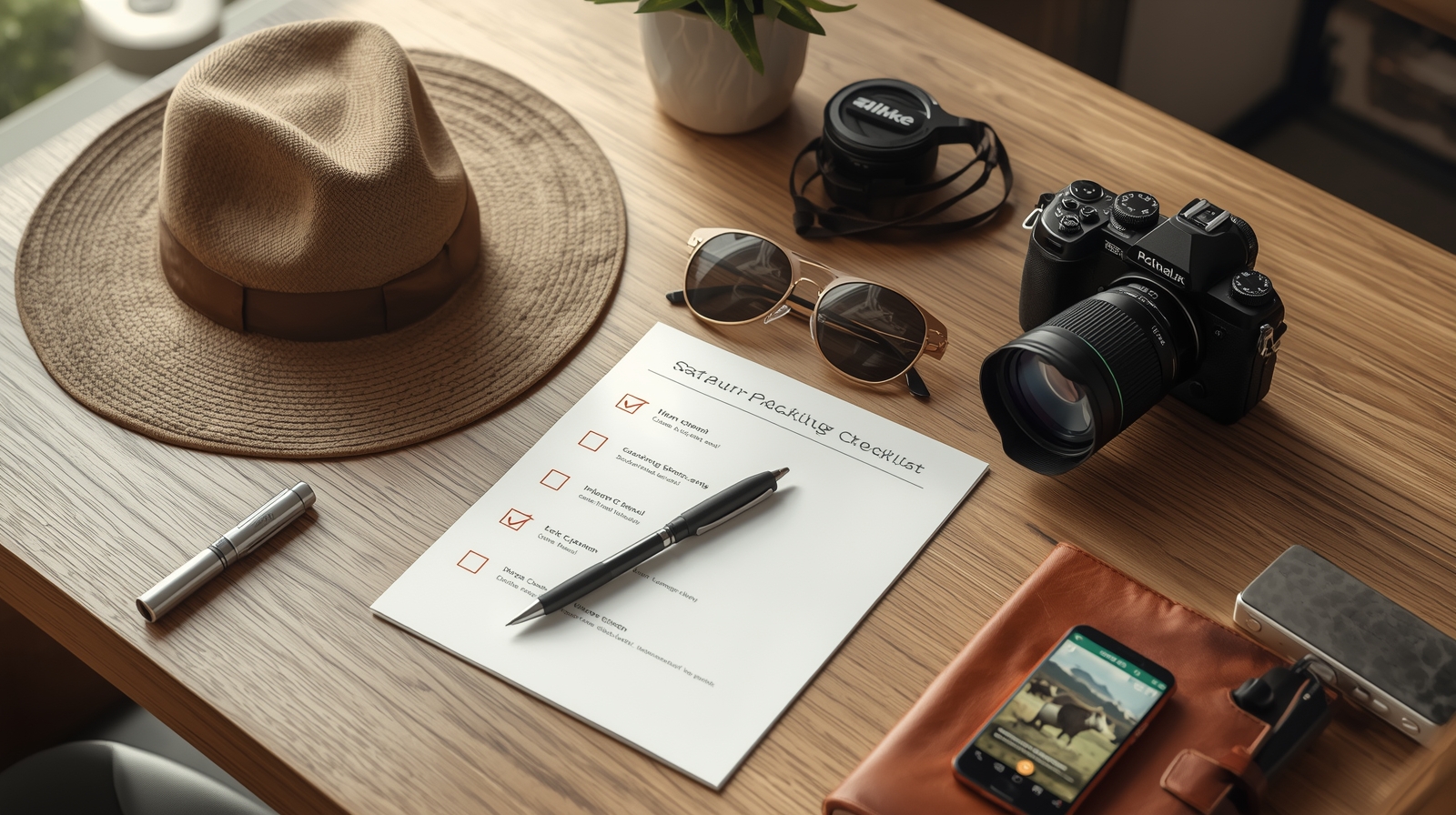 Safari Packing Checklist