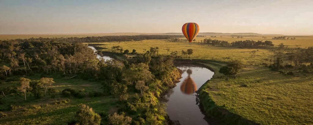 hot air balloon safari masai mara