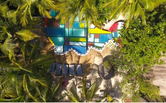 Budget All Inclusive Value — Comfortable beachfront accommodation with meals and drinks included at affordable Zanzibar east coast resort