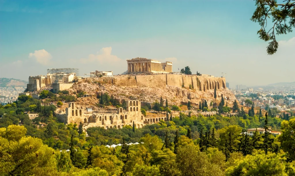 Greece Tours 2 Greece tours featuring Athens ancient capital with the Acropolis, Parthenon, historic landmarks, ancient Greek architecture, cultural attractions, museums, and vibrant city life in Greece.