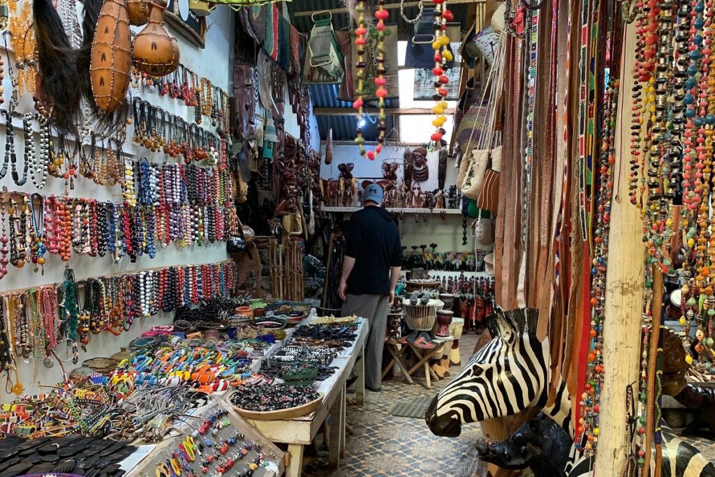 Masai Mara Trip Cost 4 Masai Mara trip cost Maasai cultural crafts beadwork souvenirs traditional art Kenya safari shopping